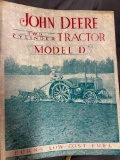 John Deere Model D Two-Cylinder Tractor Brochure