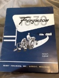 Ferguson 2030 Tractor Owner’s Manual by Harry Ferguson, Inc.