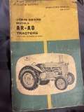 John Deere Models AR-AO Tractors Operator’s Manual, OM-R2003