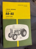John Deere AR-AO Tractor Operator’s Manual (GM-R2004)
