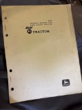 Service Manual for John Deere Model MC Tractor, SP-320