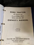 Ford Operator’s Manual for Series 600 and 800 Tractors