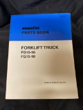 Komatsu FG10-10 and FG15-10 Forklift Truck Parts Book