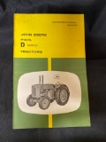 John Deere Operator’s Manual for Model D Series Tractors