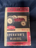 Ford Tractor Model 8N Operator’s Manual, 1953