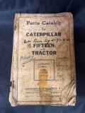 Parts Catalog for Caterpillar Fifteen Tractor Models PV-1 First Edition