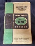John Deere Model GM Series Tractor Operator’s Manual No. OM-RGM-46