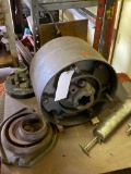 Metal Industrial Pulley With Additional Components