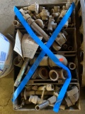 Metal Pipe Fittings in Divided Storage Tray