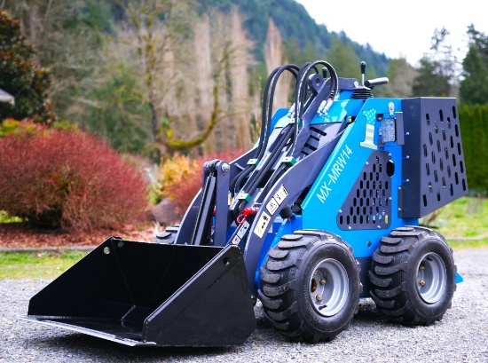 AGT MX-MRW14  Stand-On Skid Steer