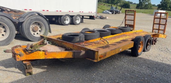 Trailer - No Title, 224”x 95”