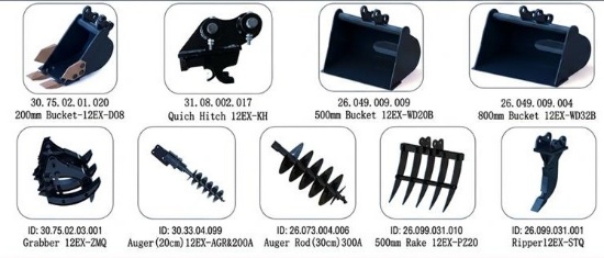 Mini Excavator Attachments