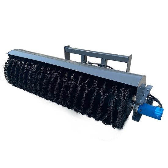 Mower King Skid Steer Rotary Angle Broom, 72"