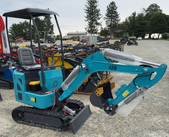 NEW 2026 Mini Excavator, Model ZJ-12