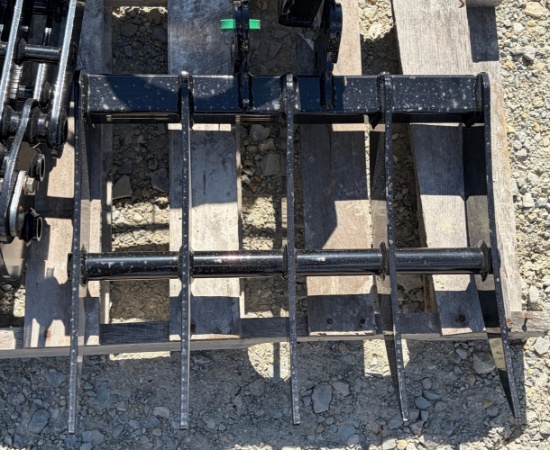 Mini Excavator Rake Attachment