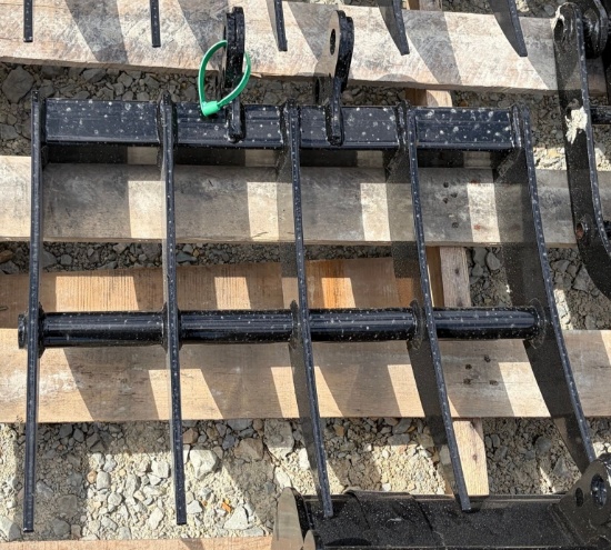 Mini Excavator Rake Attachment