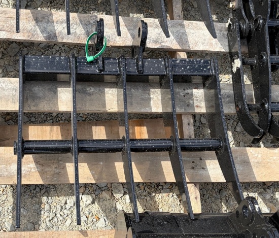 Mini Excavator Rake Attachment
