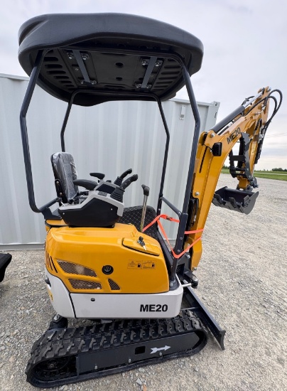New 2026 SDLanch **YANMAR DIESEL POWERED** Model ME20 Mini Excavator, 23HP, Hydraulic Offset Boom,H