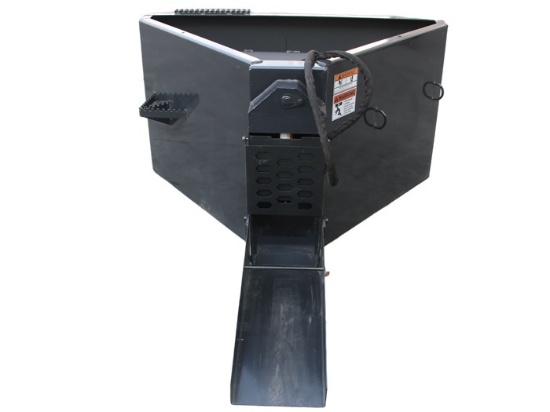 Wolverine Skid Steer Concrete Chute, 148 Gallon