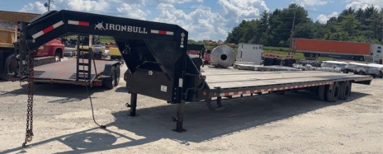 2023 North Star Iron Bull 50' Gooseneck Trailer, Has Virginia Title, VIN: 50HFG4029P1102592 - THIS T