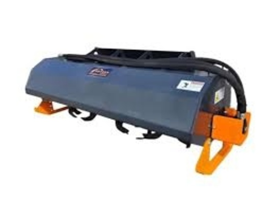72” Skid Steer Hydraulic Rotary Tiller