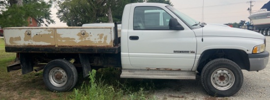 1999 Dodge Ram 2500, Odometer Reads 151,748 Miles, Runs and Drives, Dash is Torn Apart, Rough Interi