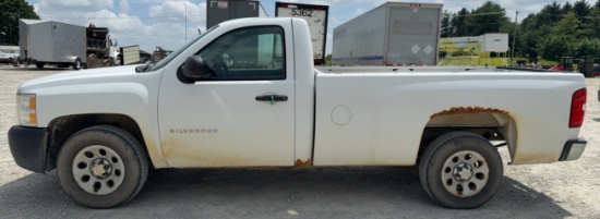 2013 Chevy Silverado Truck, Fleet Maintained, Runs and Drives, 226,701 Miles, Has Title, VIN: 1GCNCP
