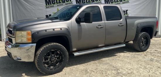 2007 Chevrolet Silverado Diesel 2500 HD, Leather, Sunroof, Power Windows/Locks, Runs and Drives, 352