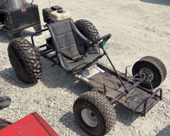 Go Kart with Honda 6.5 hp Engine, Runs - No Title