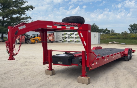 2009 Trailerman Gooseneck Trailer, Has Title, VIN: 5L3BY32289L001049 - THIS TRAILER WILL HAVE A $25
