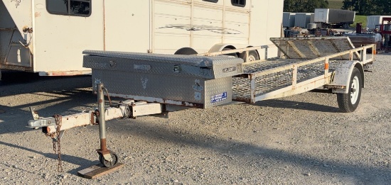2011 Carry-On Trailer 6.5’x15’, Needs Rewired and Lights, Has Title, VIN: 4YMUL0810BG030435 - THIS T