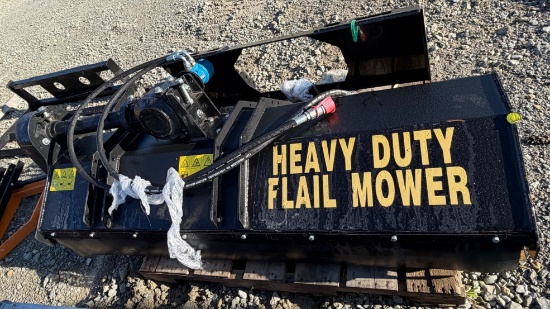 Mower King Heavy Duty Flail Mower For Skid Steer