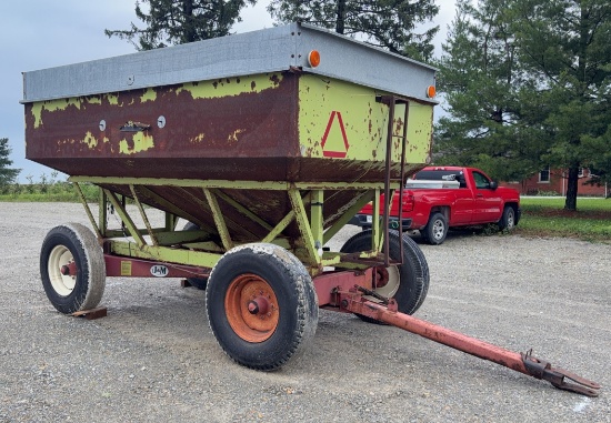 Parker 300 Bushel Gravity Wagon with J&M 13 Ton Running Gears