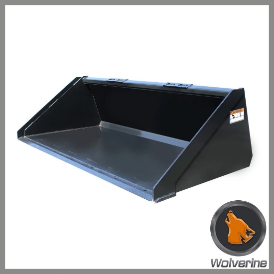 Wolverine 74” Skid Steer Track Bucket