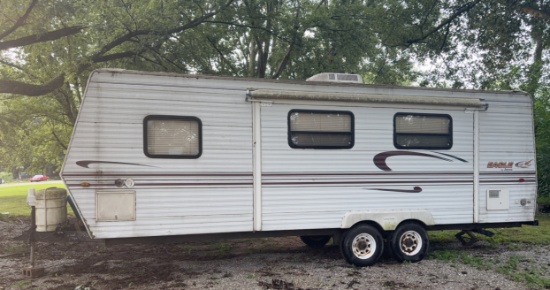 1999 Jayco Eagle Camper, Refrigerator Does Not Work, Step Has a Weak Spot and Needs Replaced, Interi