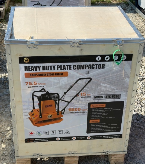 Heavy Duty Plate Compactor, Model ATS-PC90