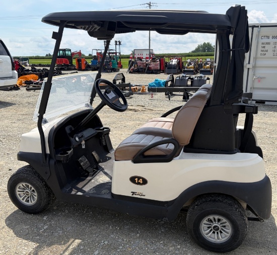 2020 Club Car Lithium Golf Cart, Premium Seats, Just in Off of Lease, Cashmere w/Black Top, Lithium