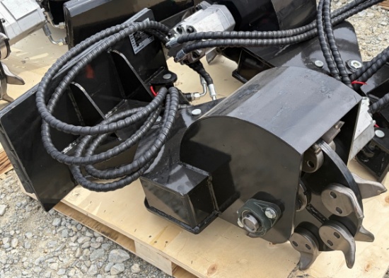 Mini Skid Loader Stump Grinder Attachment