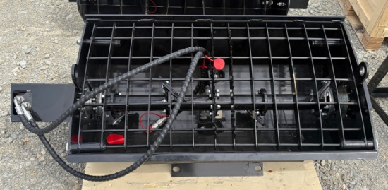 MIni Skid Steer Mixing Bucket Attachment