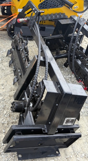 Mini Skid Loader Trencher Attachment