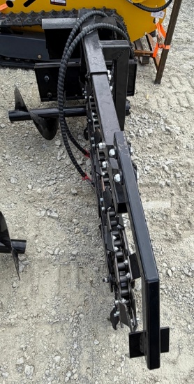 Mini Skid Loader Trencher Attachment