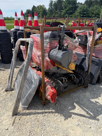 NEW 2026 Mini Excavator, Model BK500 (Needs Partial Assembly)