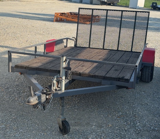 1992 Nomanco Single Axle Trailer 5x8' Bed, Has Title, VIN: 415KD0814NH856313 - THIS TRAILER WILL HAV