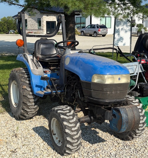 New Holland TC240 Diesel Tractor, Runs and Drives, Reads 440 Hours Unknown if Actual