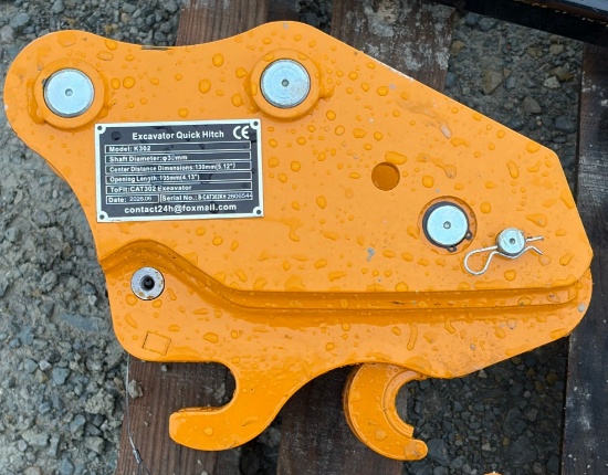 Excavator Quick Hitch
