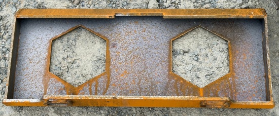 Mini Skid Steer Mounting Plate