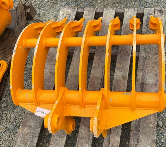 CAT305 Excavator Rake With Teeth
