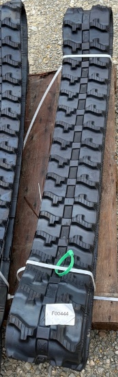(2) Mini Excavator Rubber Tracks