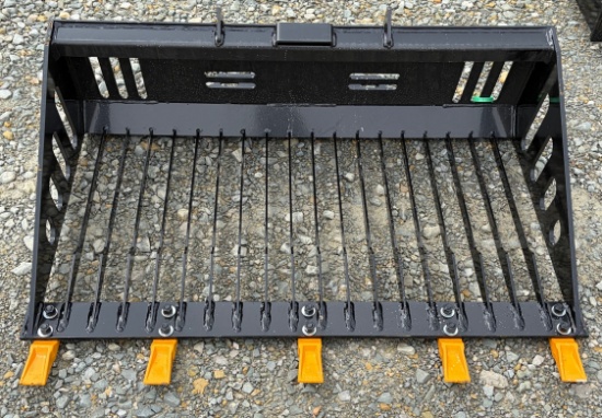 Mini Skid Steer Rock Bucket, 44"