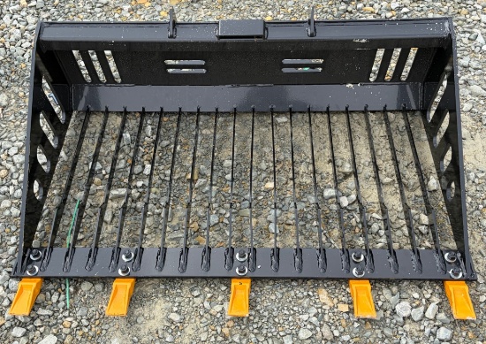 Mini Skid Steer Rock Bucket, 44"